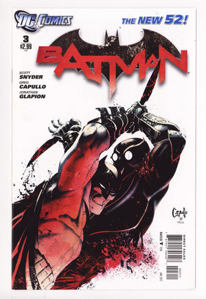 Batman Vol 2 3  NM- (9.2)   (2012)