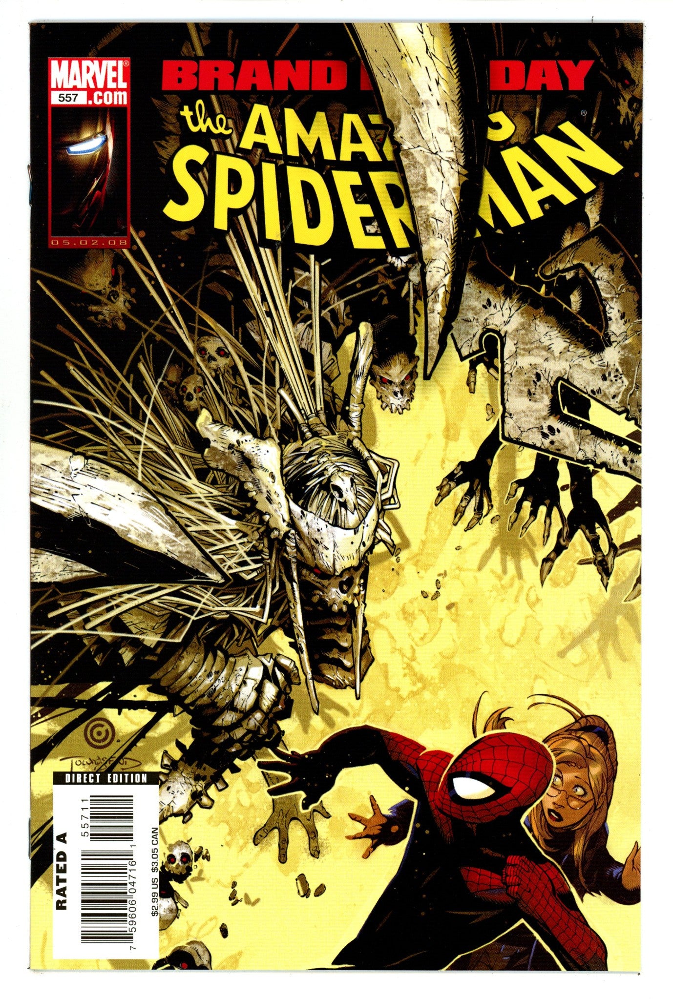 The Amazing Spider-Man Vol 2 557 NM- (9.2) (2008) 