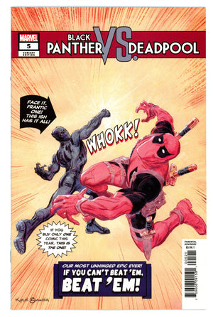 Black Panther vs Deadpool 5 Mid Grade (2019) Baker Variant
