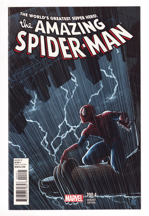 The Amazing Spider-Man Vol 2 700.4 High Grade (2014) Christopher Variant