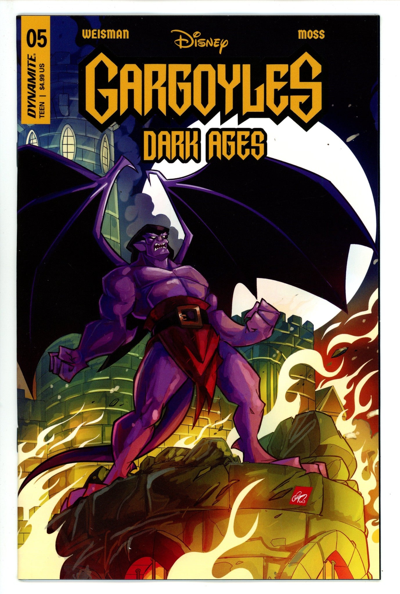 Gargoyles Dark Ages 5 Andolfo Variant (2024)
