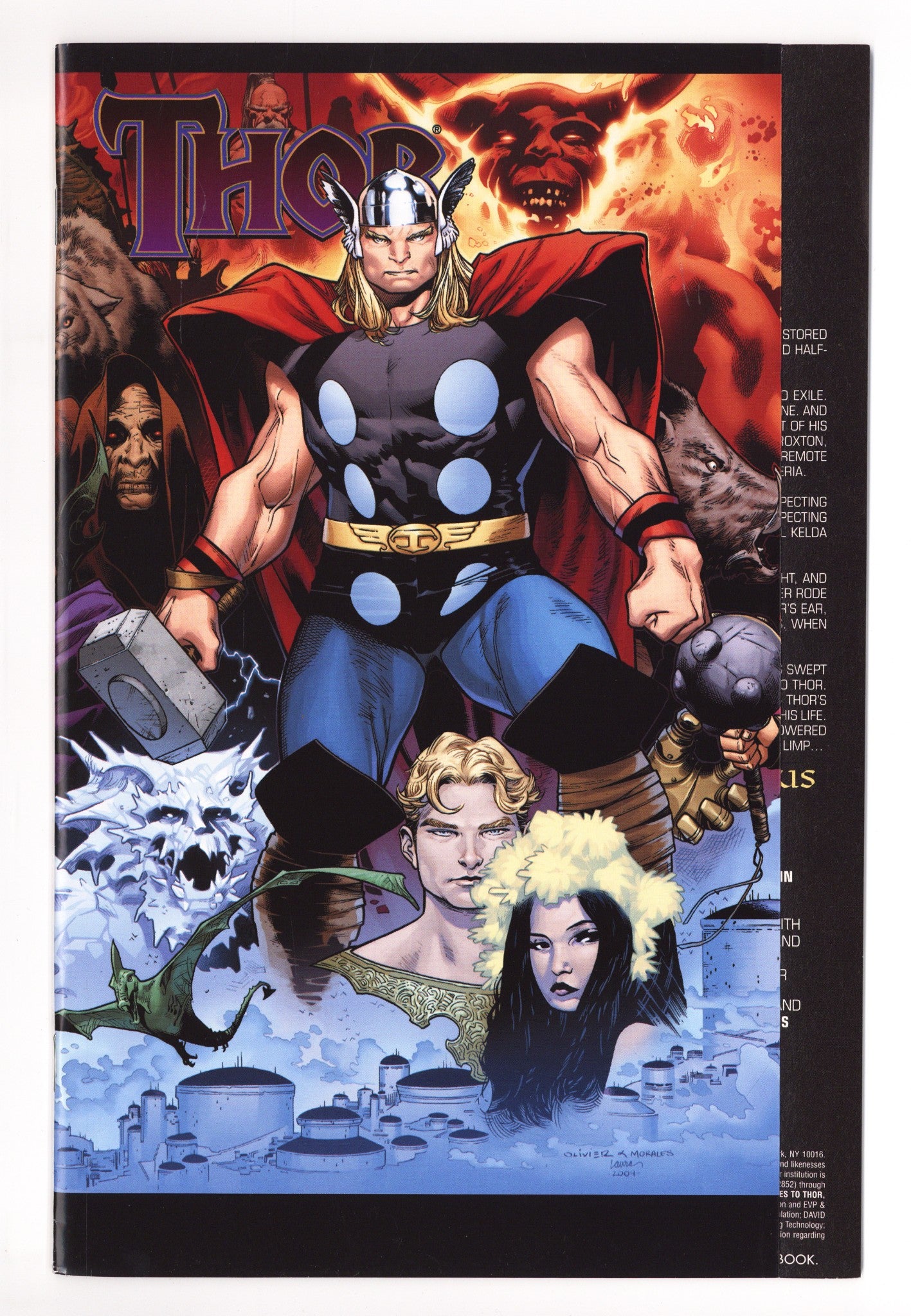 Thor Vol 3 604 High Grade (2010) Coipel Variant 