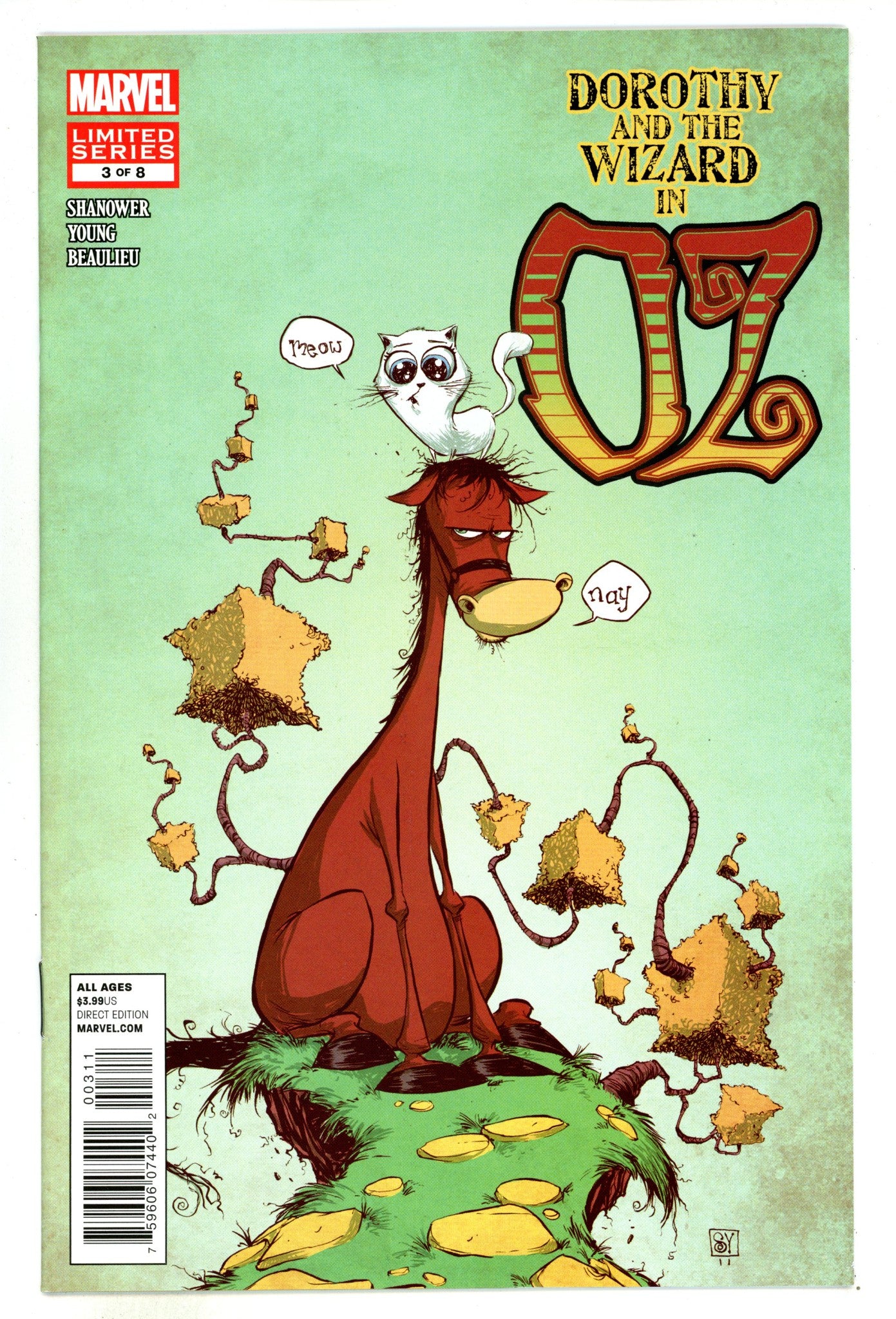 Dorothy & the Wizard in Oz 3 High Grade (2012) 