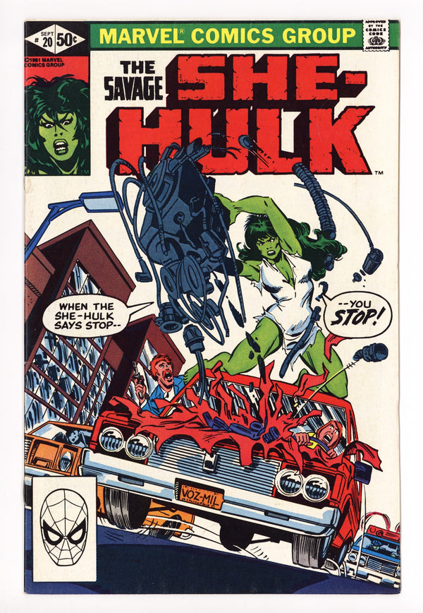 The Savage She-Hulk 20 Mid Grade (1981)