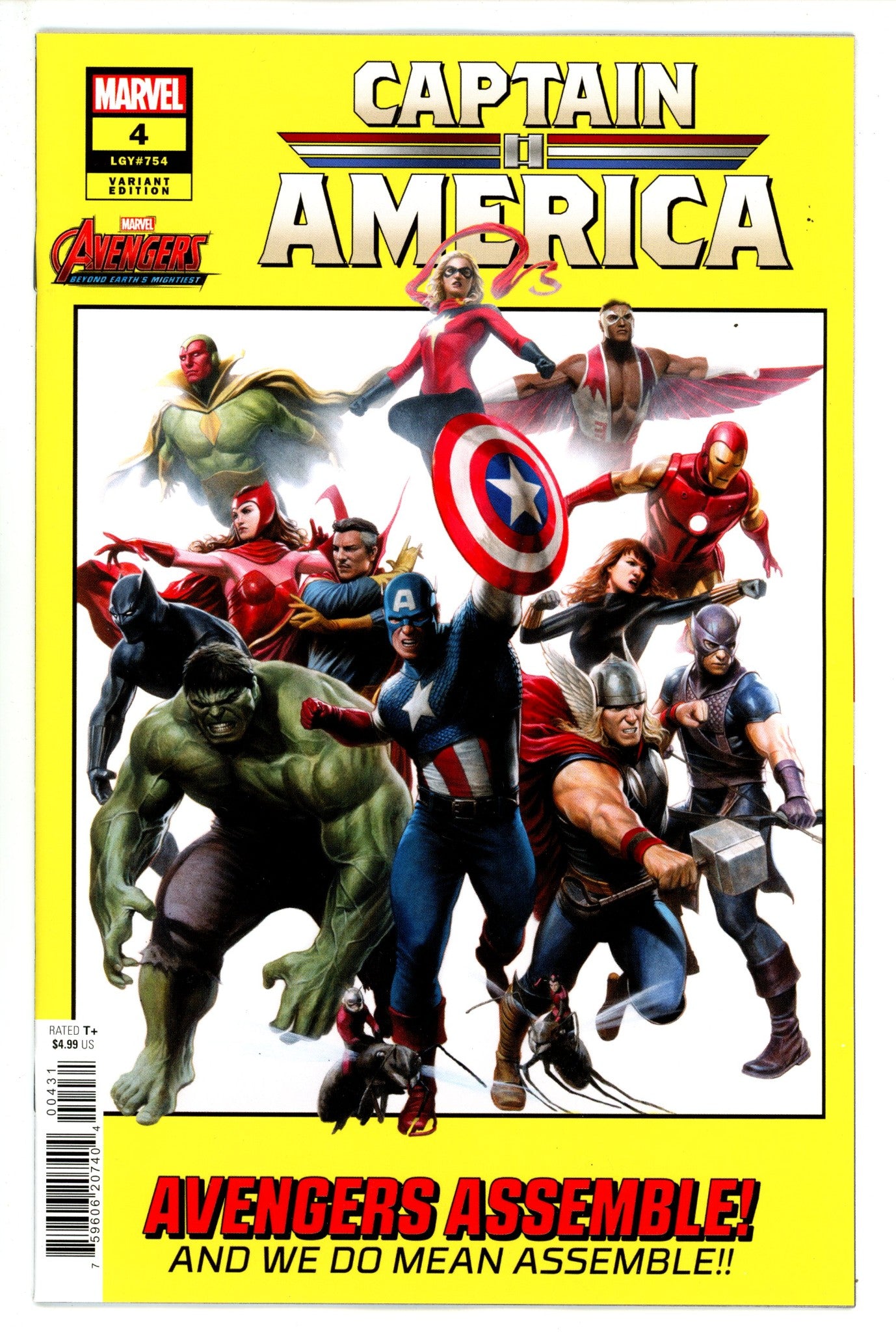 Captain America Vol 11 4 Granov Variant (2023)