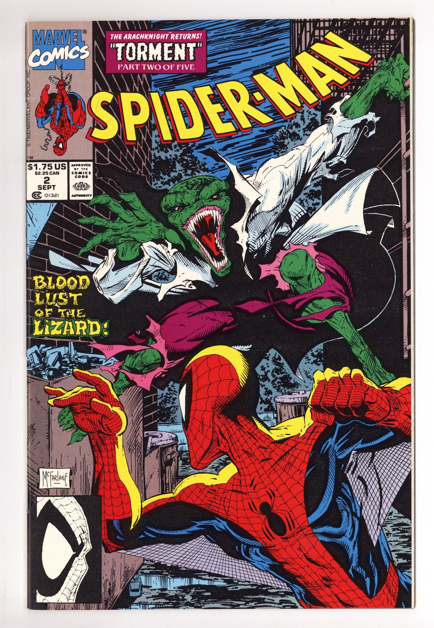 Spider-Man Vol 1 2 High Grade (1990) 