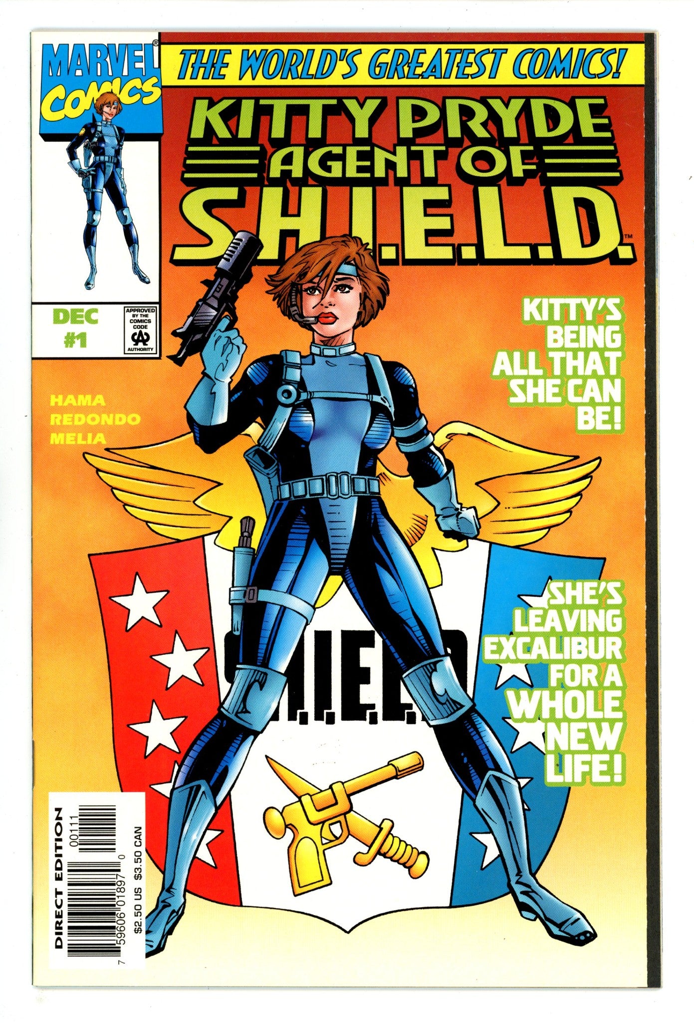 Kitty Pryde, Agent of SHIELD 1 High Grade (1997) 