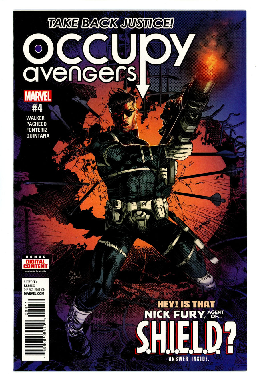 Occupy Avengers 4 High Grade (2017) 