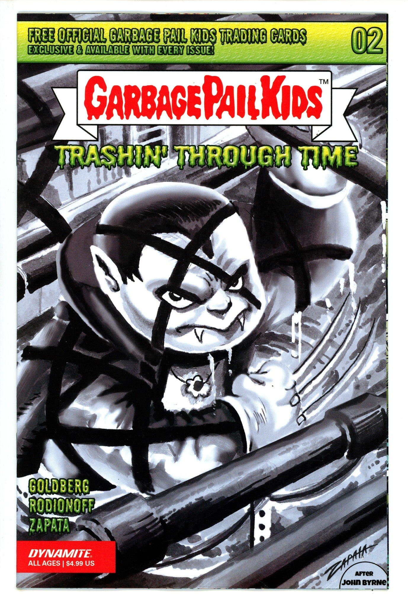 Garbage Pail Kids Through Time 2 Zapata Incentive Variant (2023)