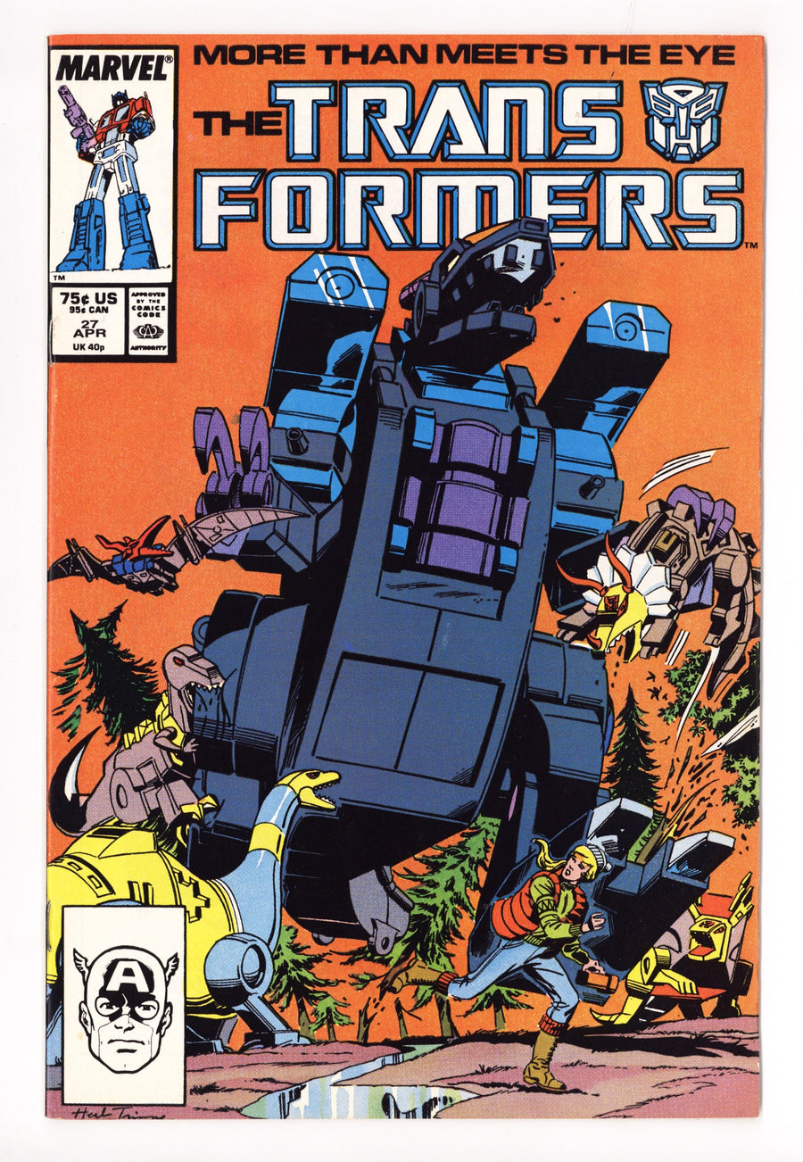The Transformers 27 FN (6.0) Double Cover (1987) 