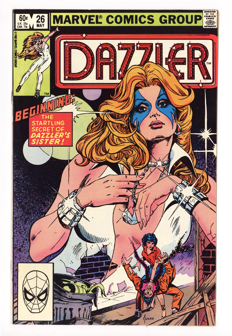 Dazzler Vol 1 26 Mid Grade (1983) 