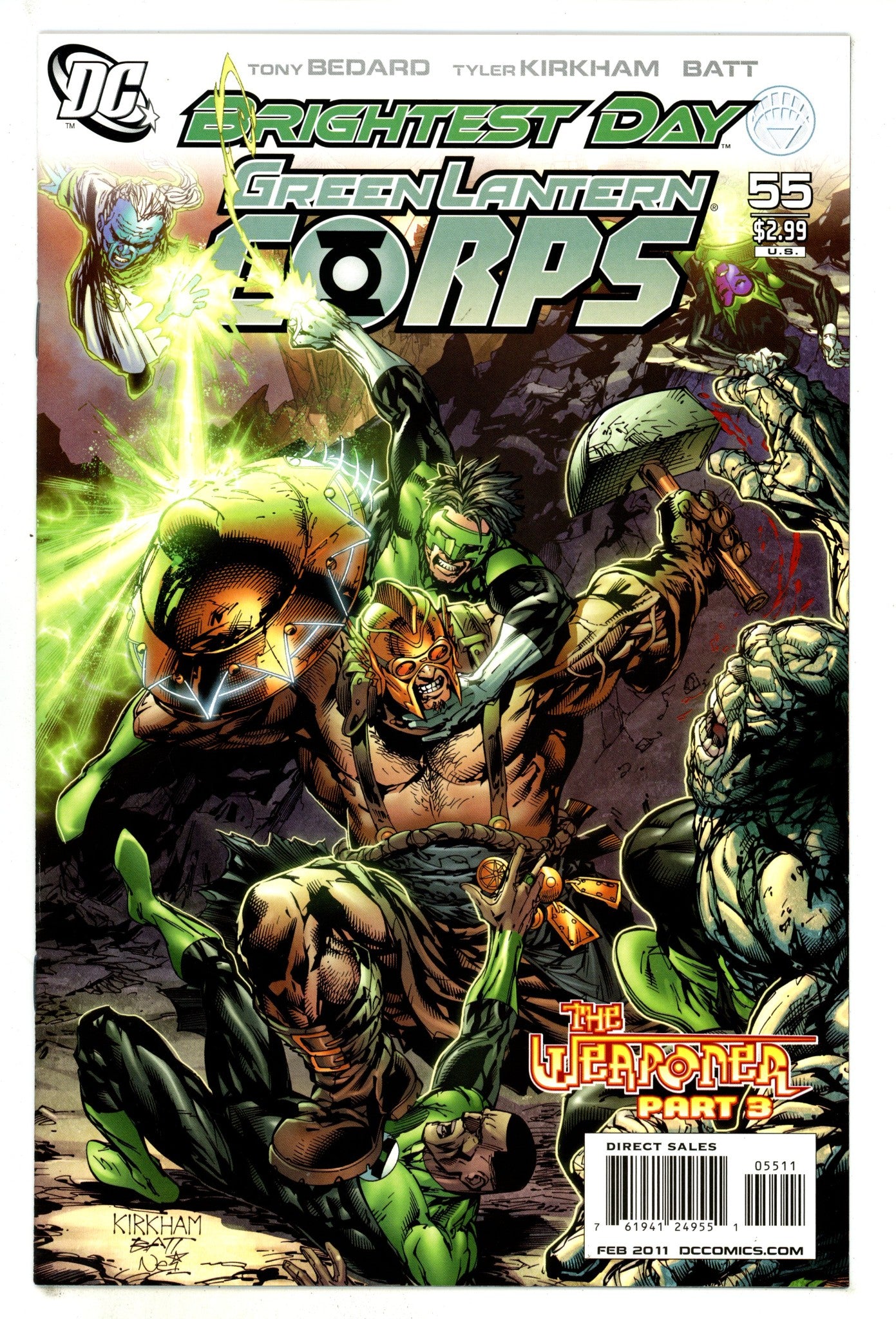 Green Lantern Corps Vol 1 55 High Grade (2011) 