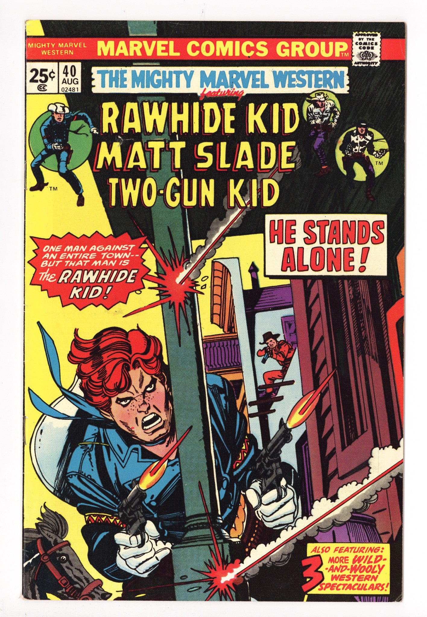 The Mighty Marvel Western 40 Mid Grade (1975) 