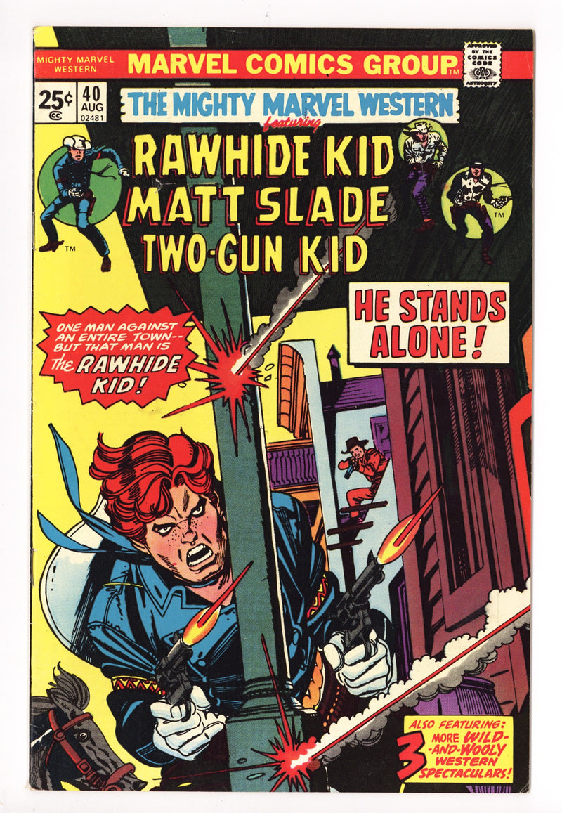 The Mighty Marvel Western 40 Mid Grade (1975) 