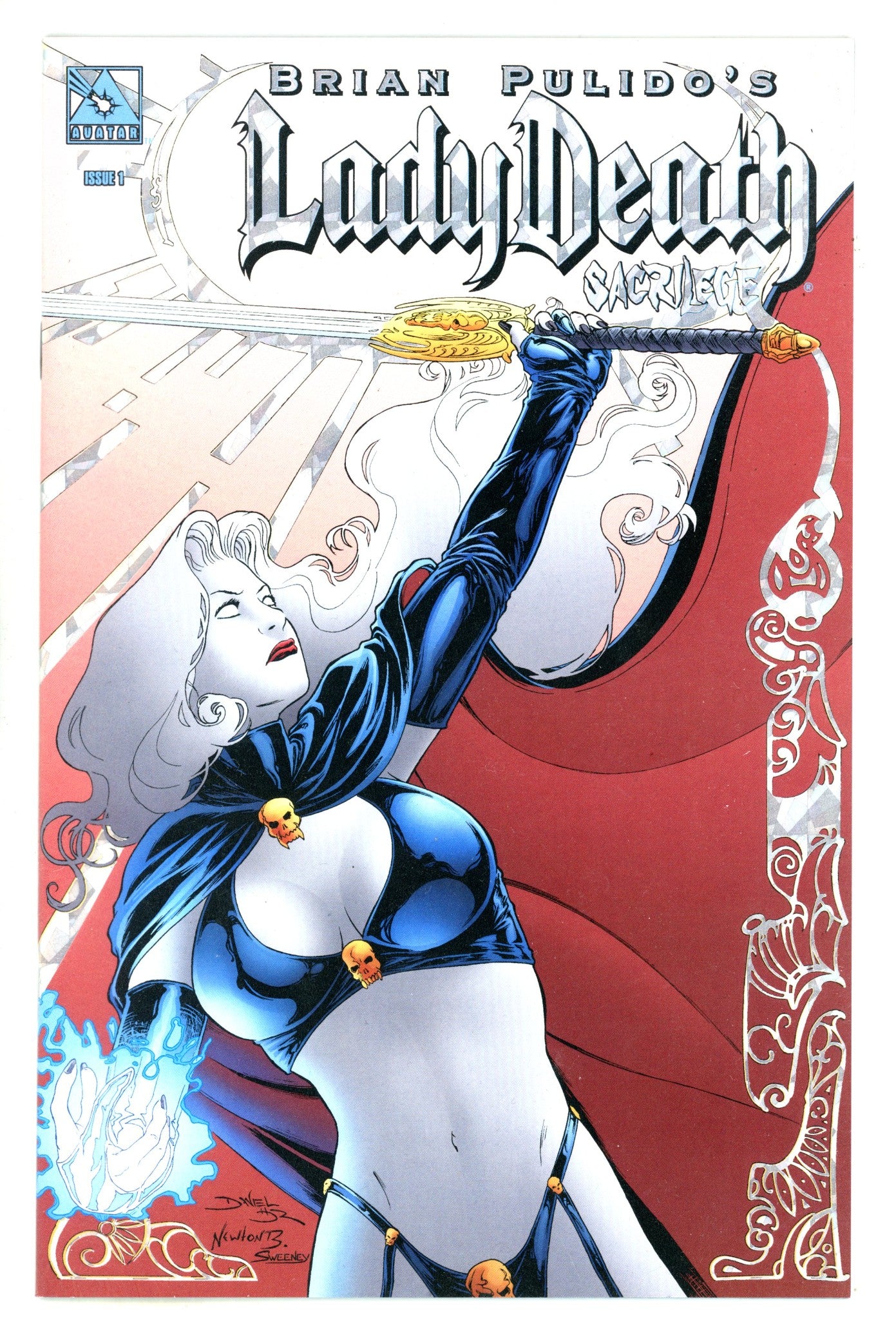 Brian Pulido's Lady Death: Sacrilege 1 High Grade (2006) HDR Foil Variant 