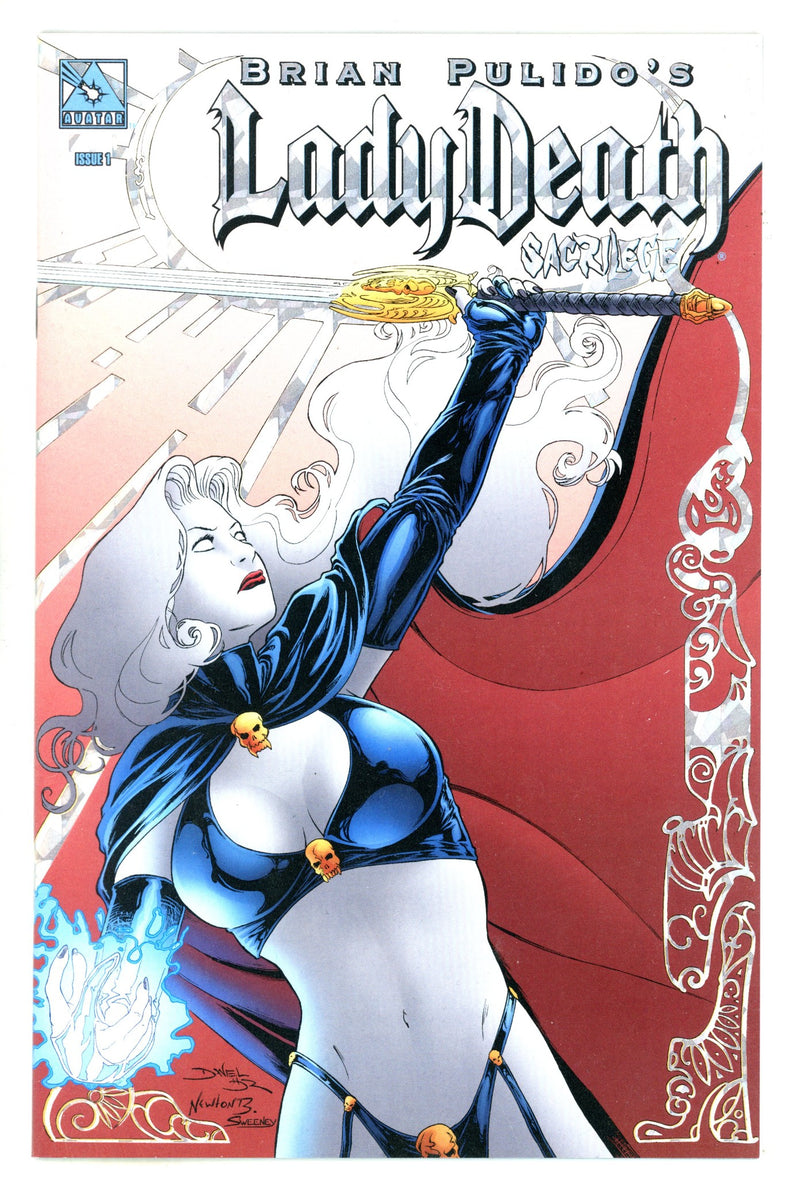 Brian Pulido's Lady Death: Sacrilege 1 High Grade (2006) HDR Foil Variant 