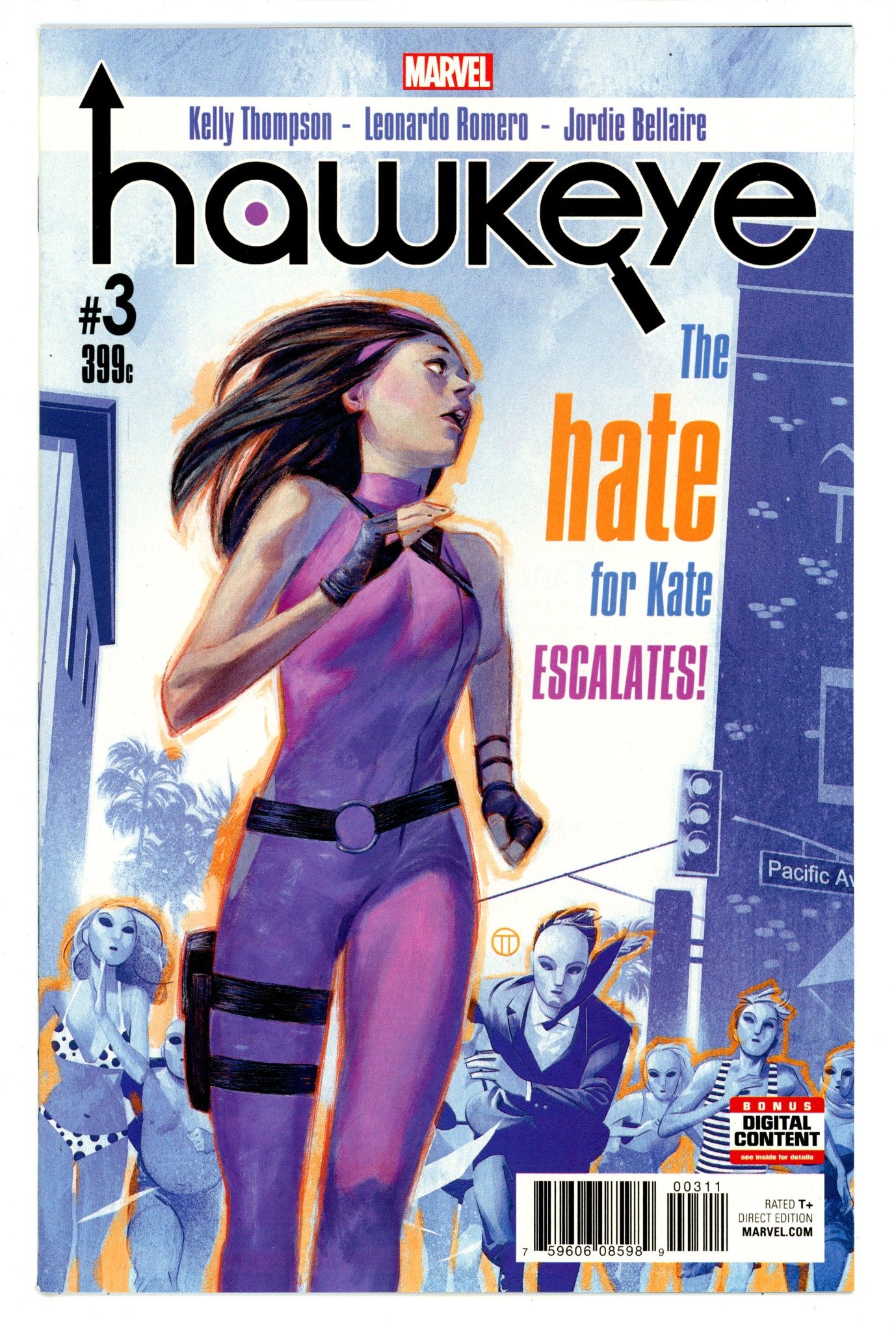 Hawkeye Vol 5 3 High Grade (2017) 