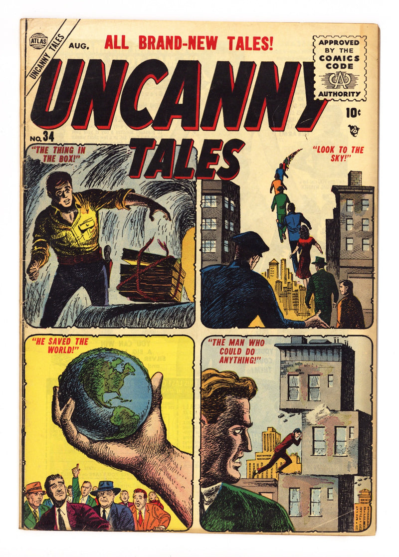 Uncanny Tales Vol 1 34 VG/FN (5.0) (1955) 