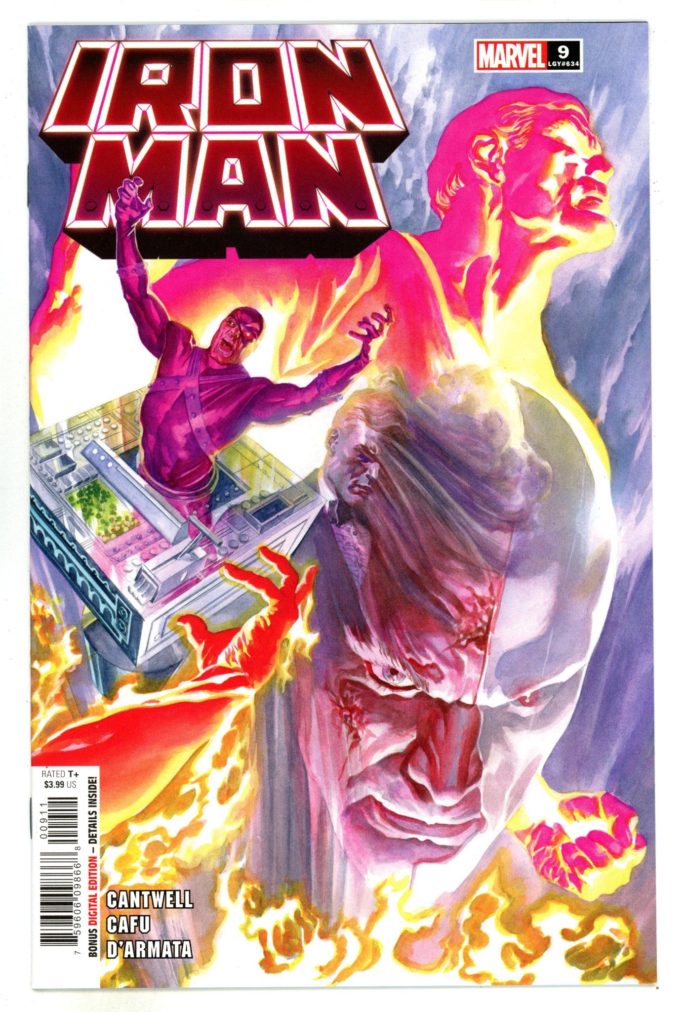 Iron Man Vol 6 9 (634) High Grade (2021) 