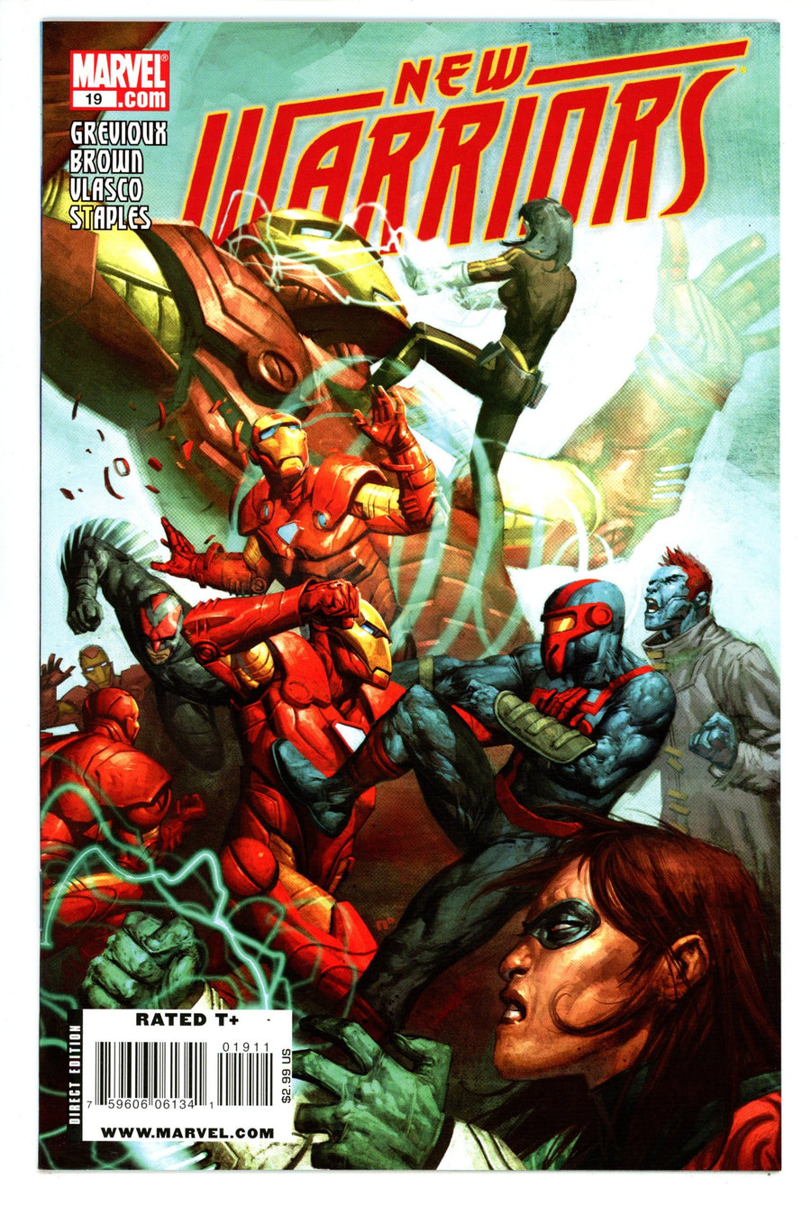 New Warriors Vol 4 19 High Grade (2009) 