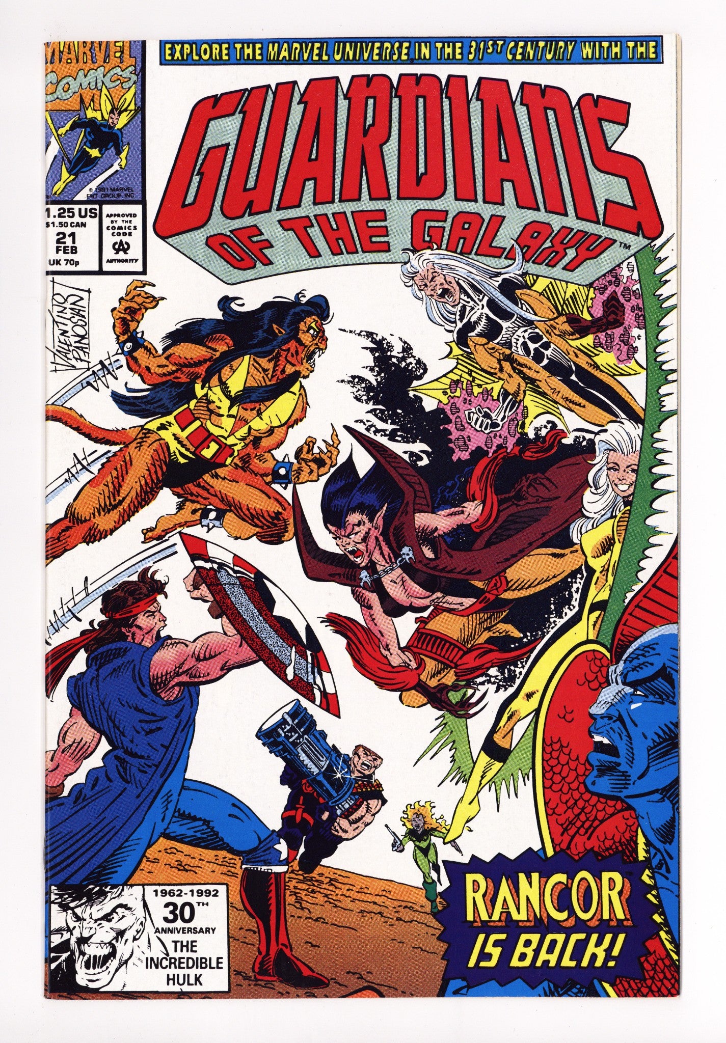 Guardians of the Galaxy Vol 1 21 High Grade (1992) 