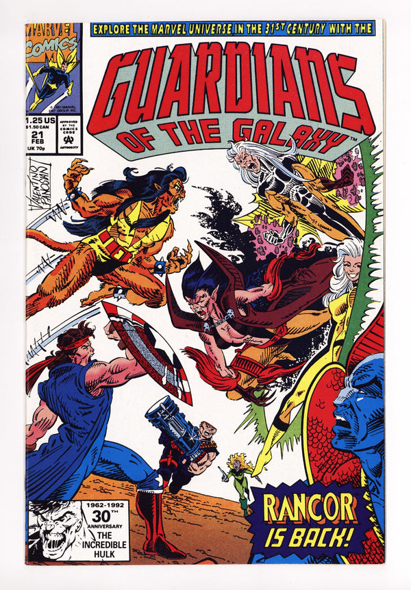 Guardians of the Galaxy Vol 1 21 High Grade (1992)