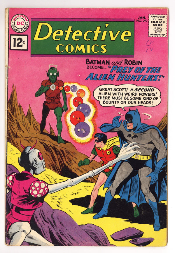 Detective Comics Vol 1 299 VG (4.0) (1962)