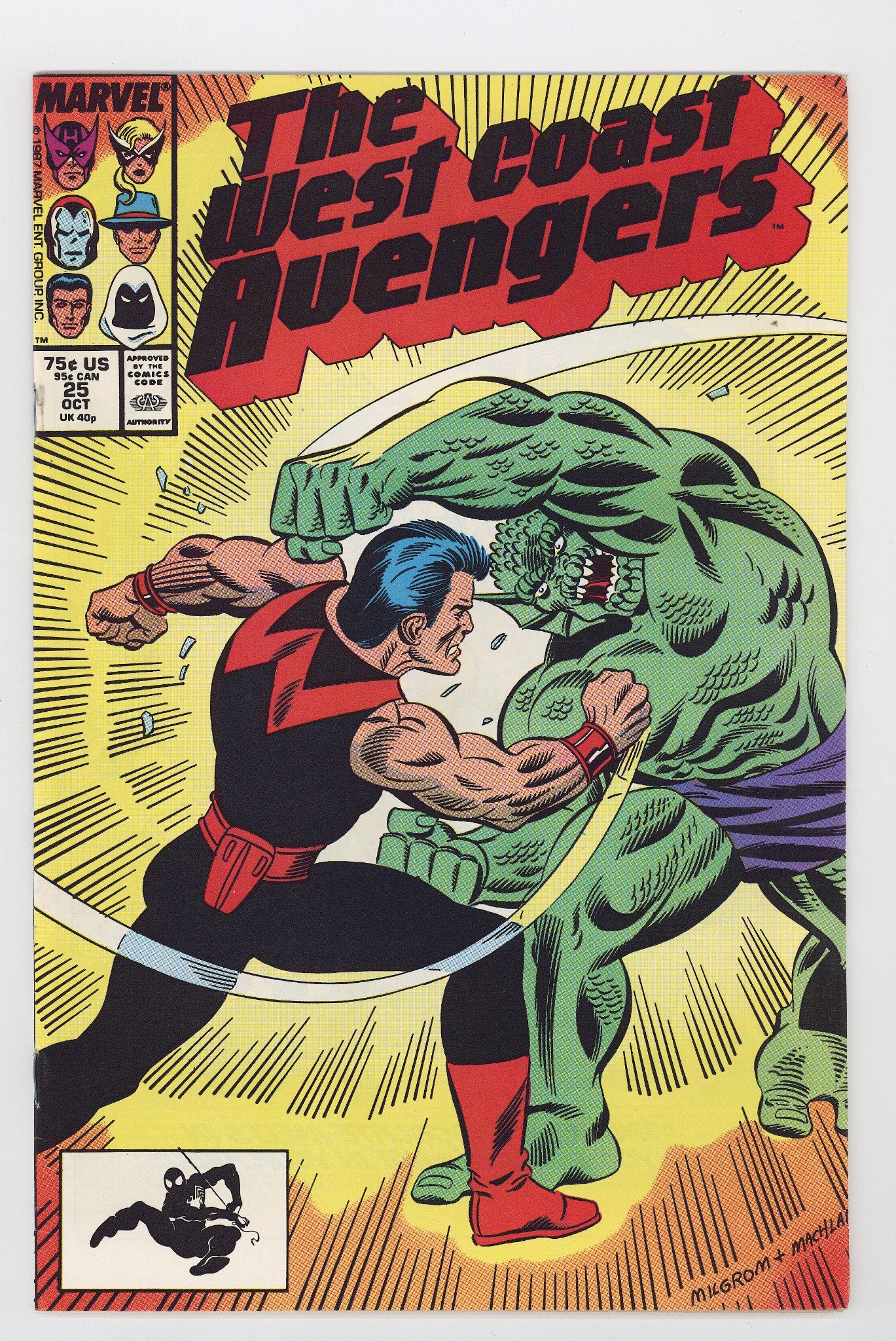 West Coast Avengers Vol 2 25 Mid Grade (1987) 