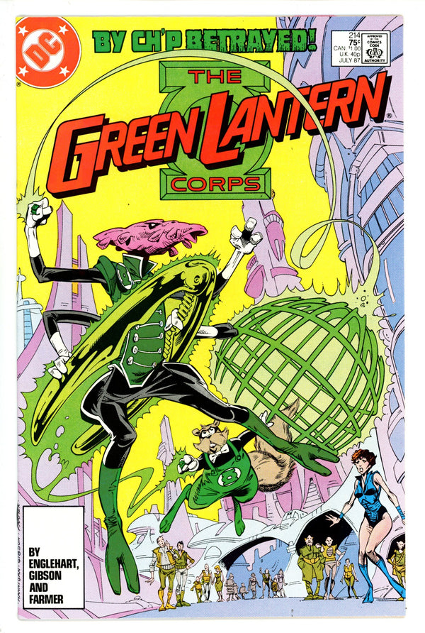The Green Lantern Corps Vol 2 214 High Grade (1987)