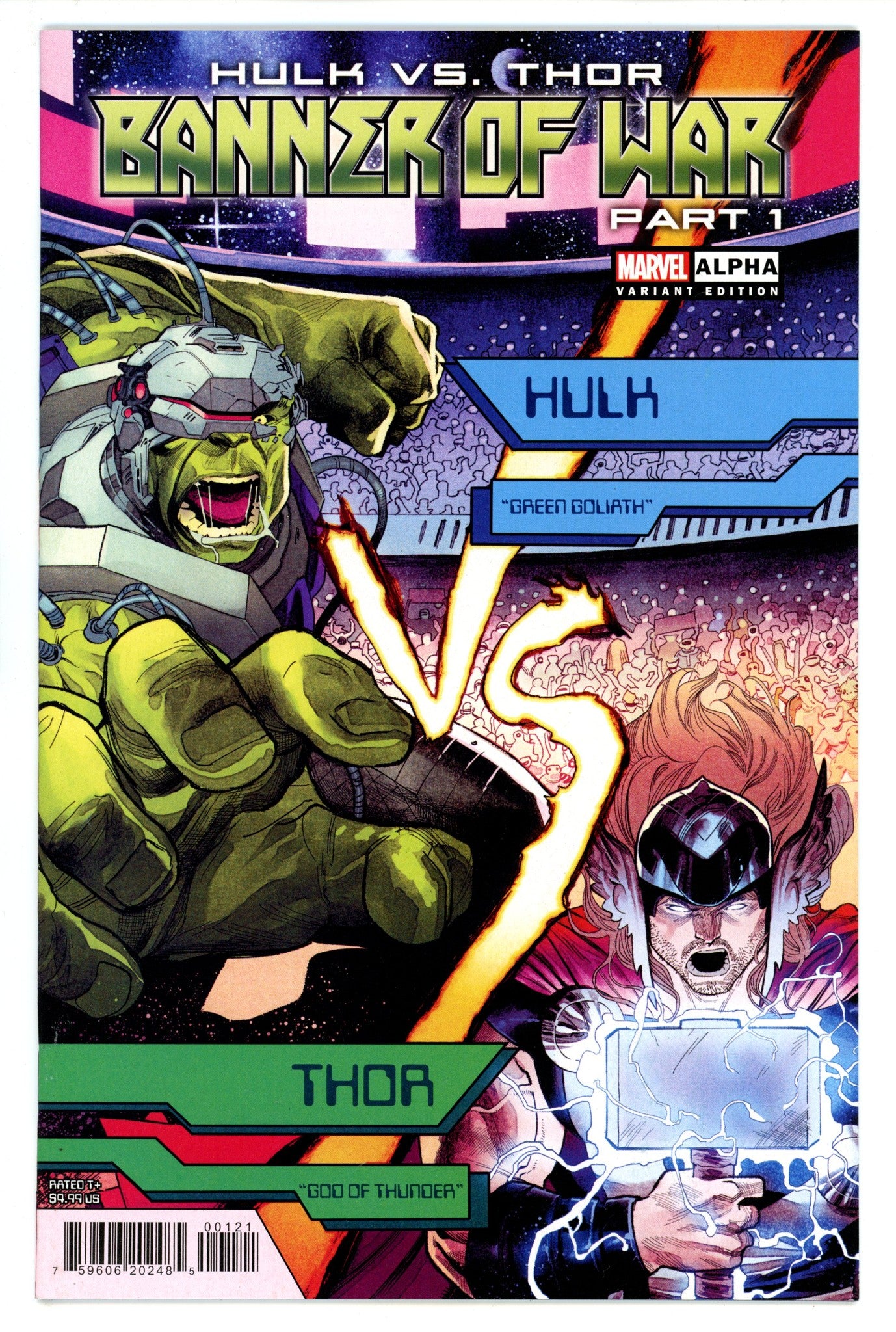 Hulk vs. Thor: Banner of War Alpha 1 High Grade (2022) Coccolo Incentive Variant 