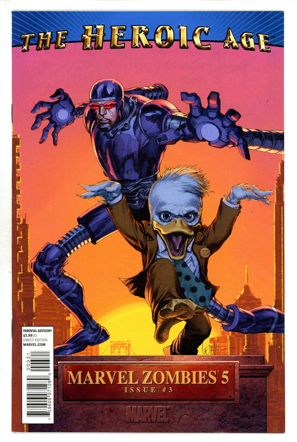 Marvel Zombies 5 3 Yu Incentive Variant NM- (2010)