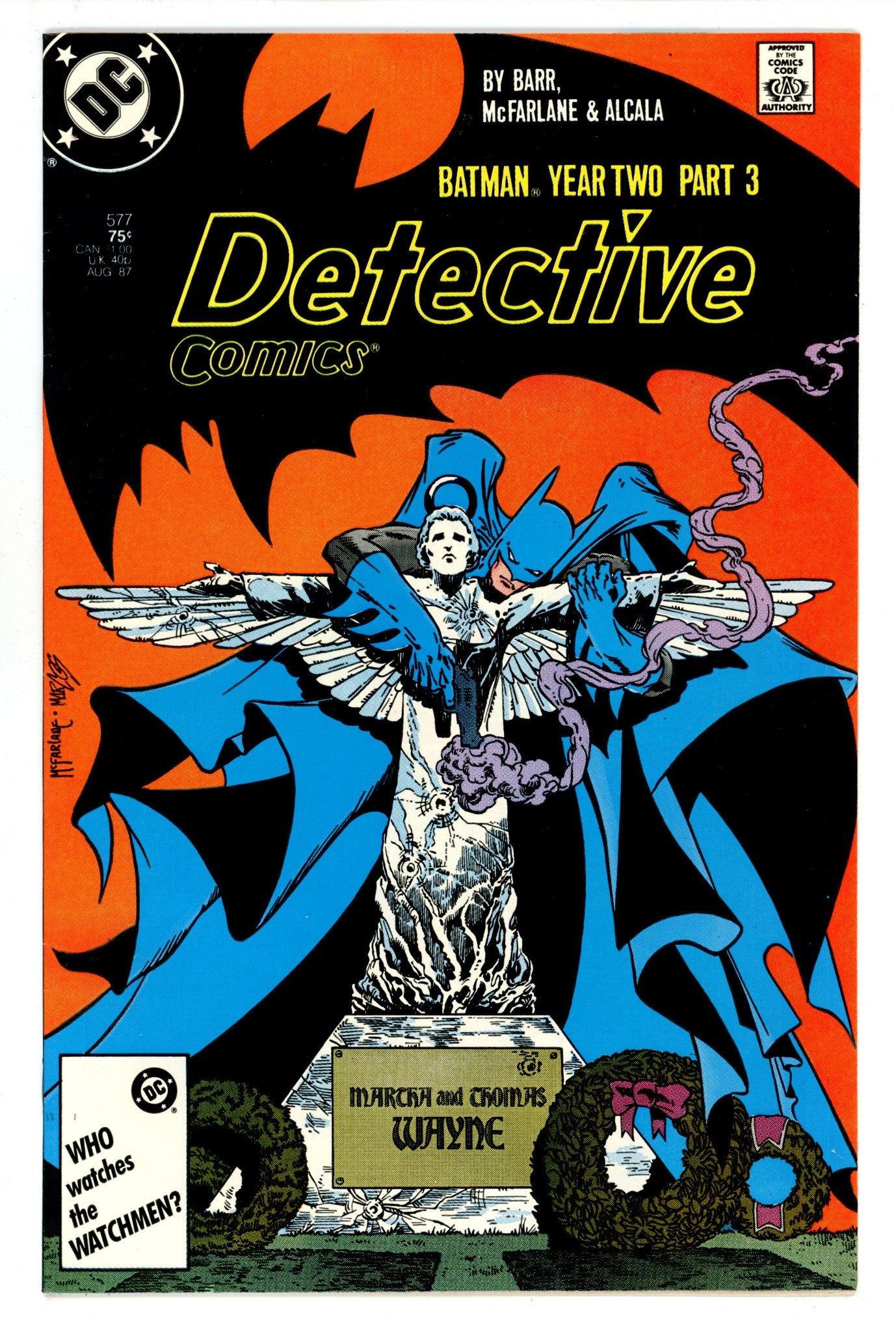Detective Comics Vol 1 577 VF+ (8.5) (1987) 