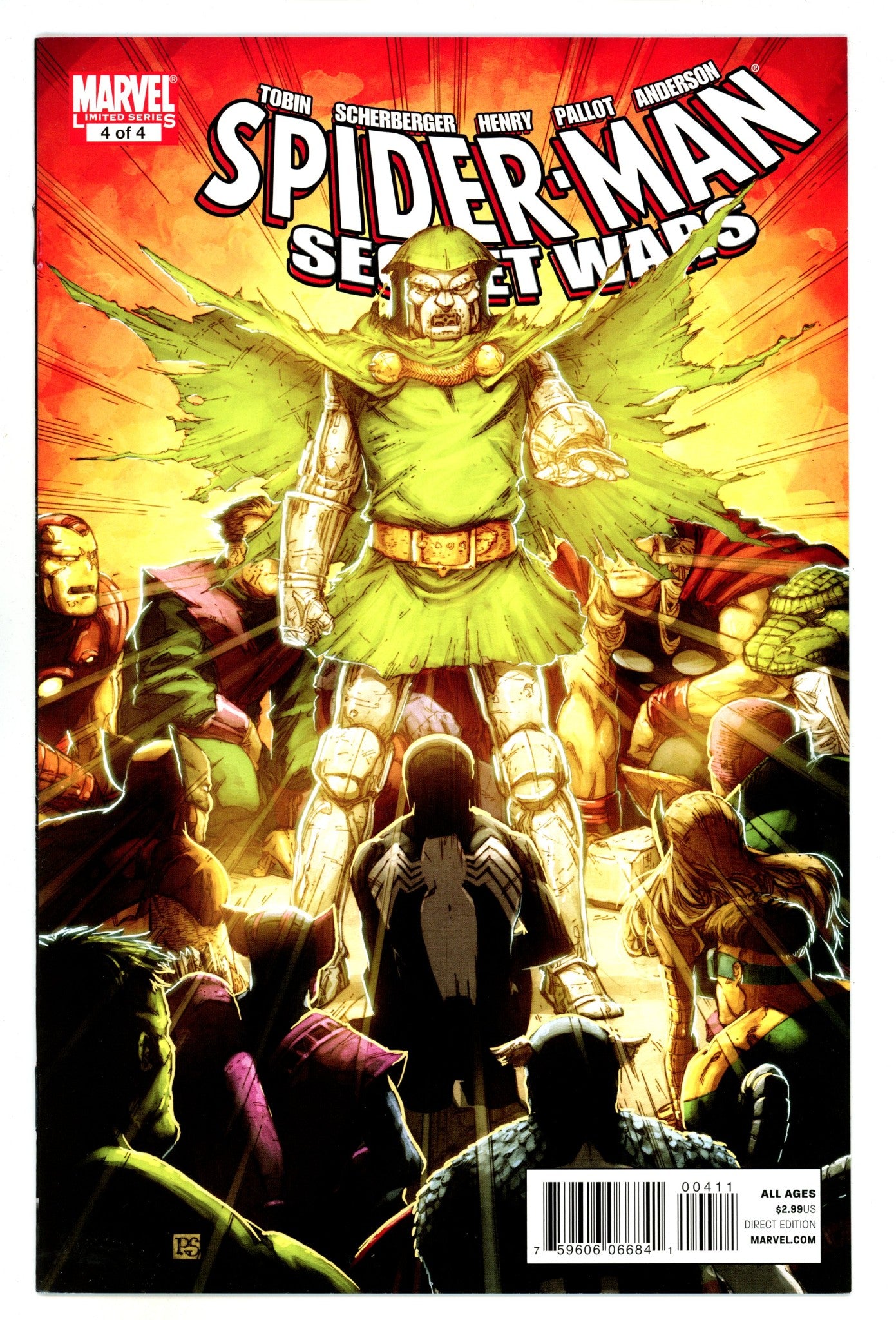 Spider-Man & the Secret Wars 4 High Grade (2010) 