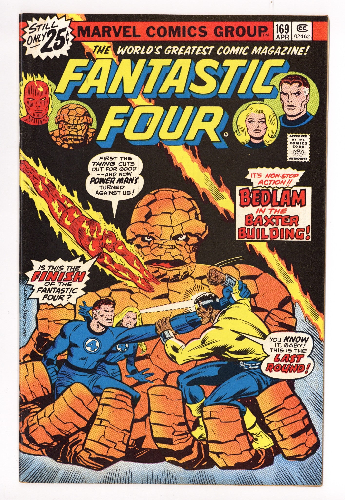 Fantastic Four Vol 1 169 FN+ (6.5) (1976) 