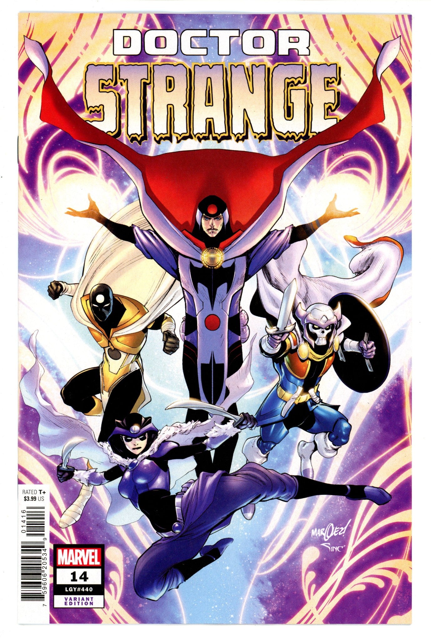 Doctor Strange Vol 6 14 Marquez Incentive Variant VF/NM (2024)