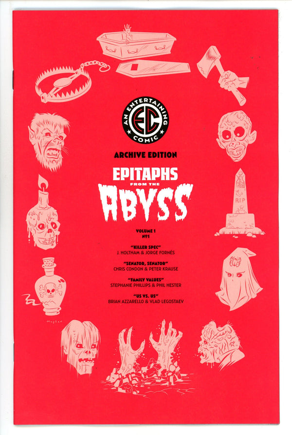 EC Epitaphs From The Abyss 1 Hughes Incentive Variant NM (2024)