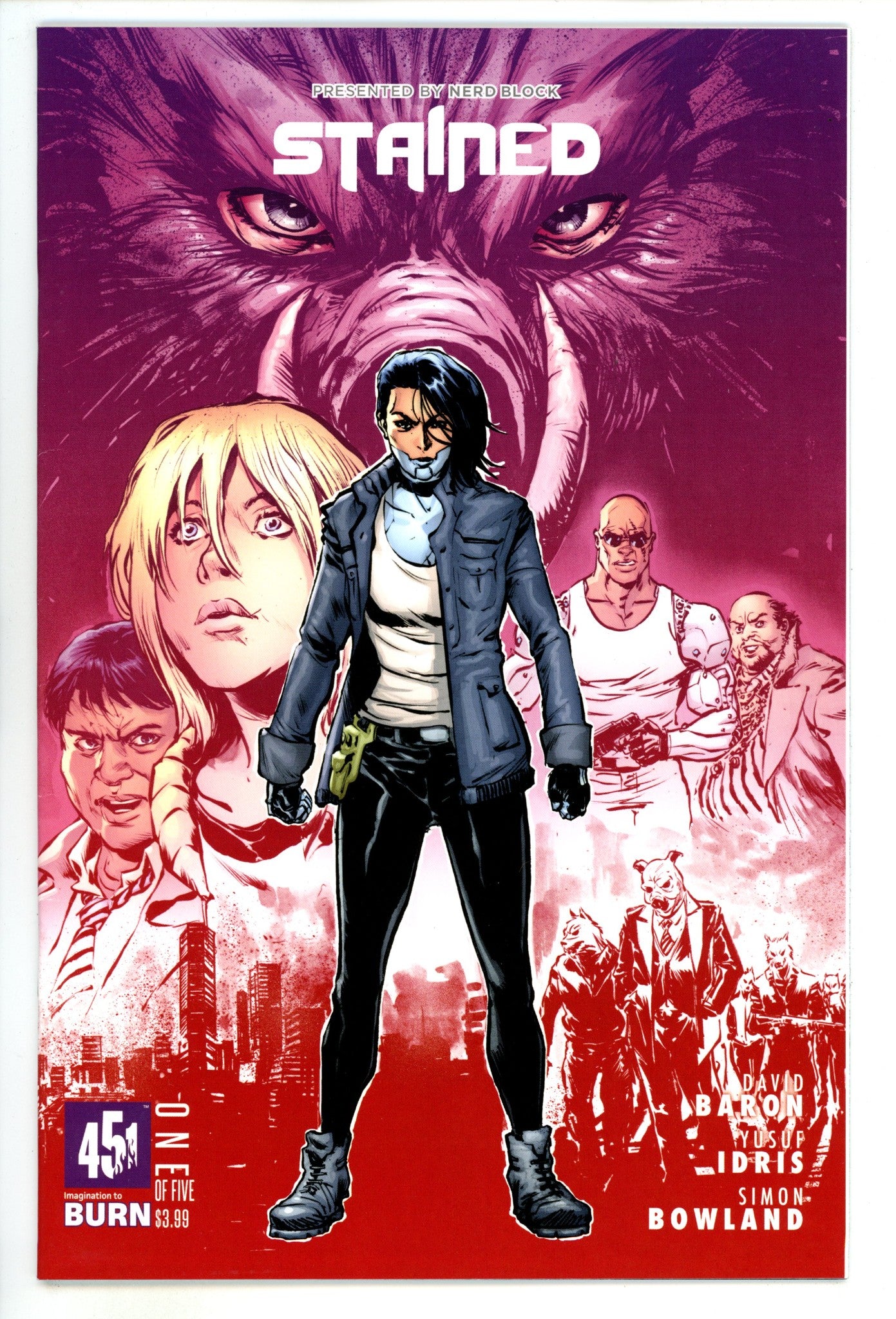 Stained 1 Mid Grade (2017) Block Exclusive Variant 