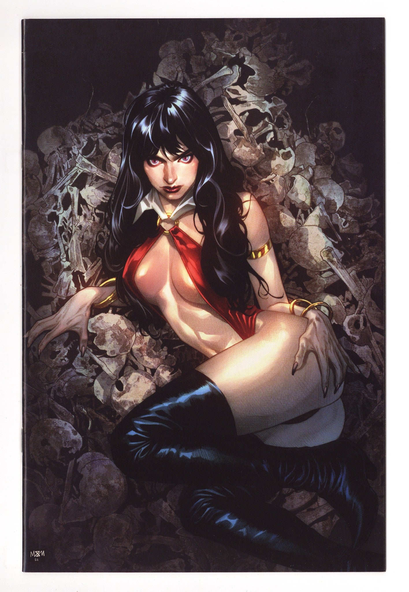 Vengeance of Vampirella Vol 2 25  High Grade   (2021) Maria Virgin   Variant  