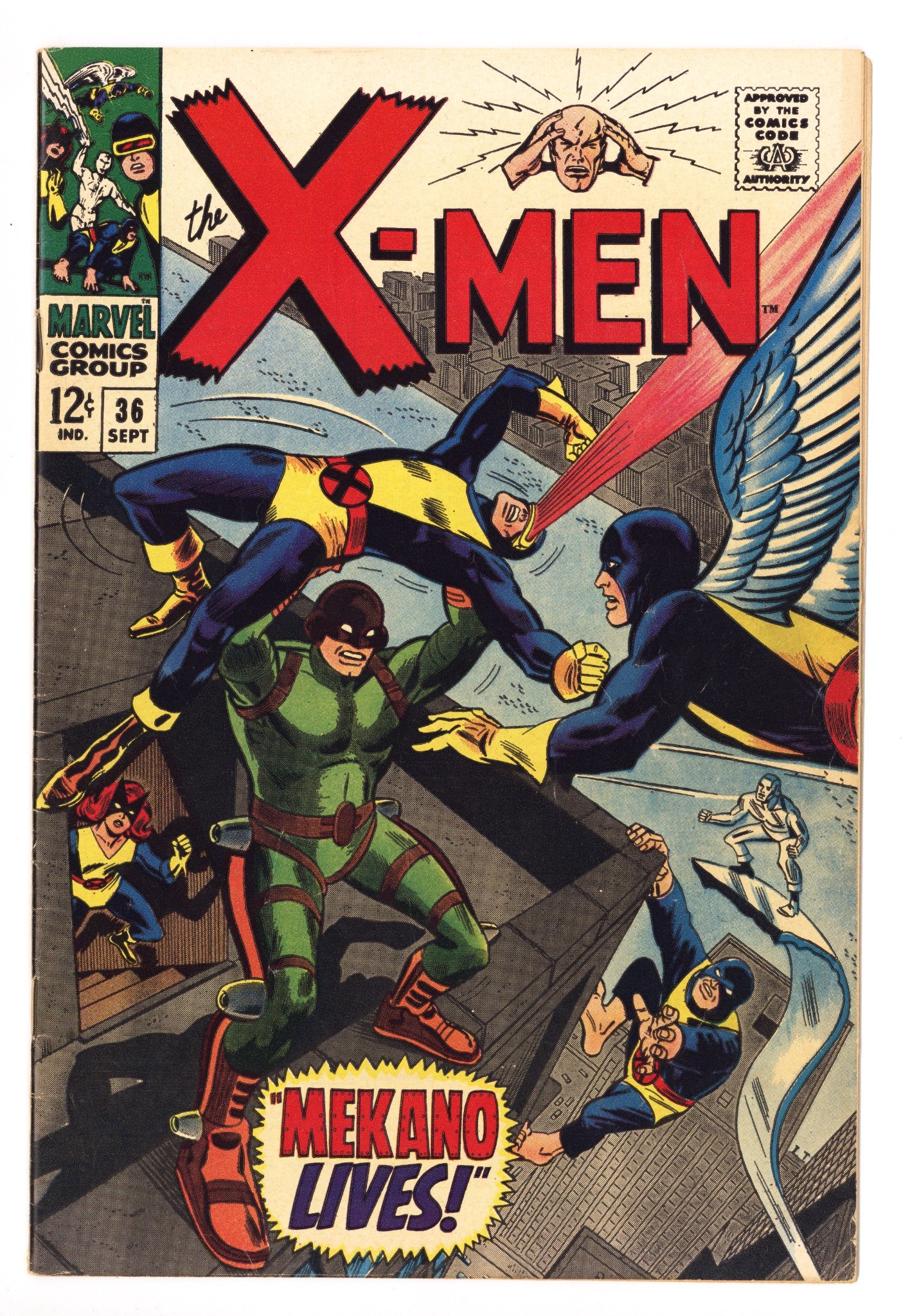 The X-Men Vol 1 36 FN (6.0) (1967) 