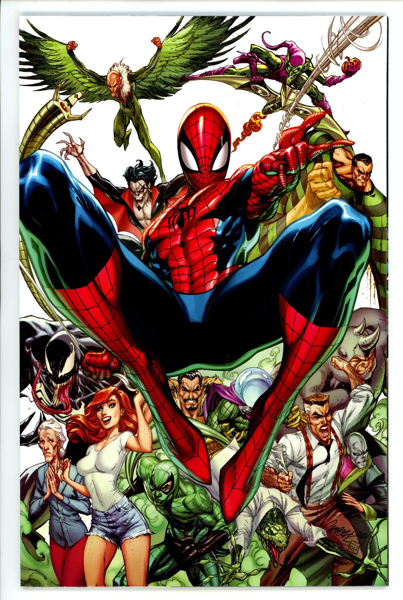 Amazing Spider-Man Vol 5 49 (850) VF/NM (9.0) (2020) Campbell Virgin Incentive Variant 