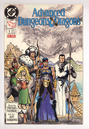 Advanced Dungeons & Dragons Comic Book 1 VF+ (8.5) (1988)