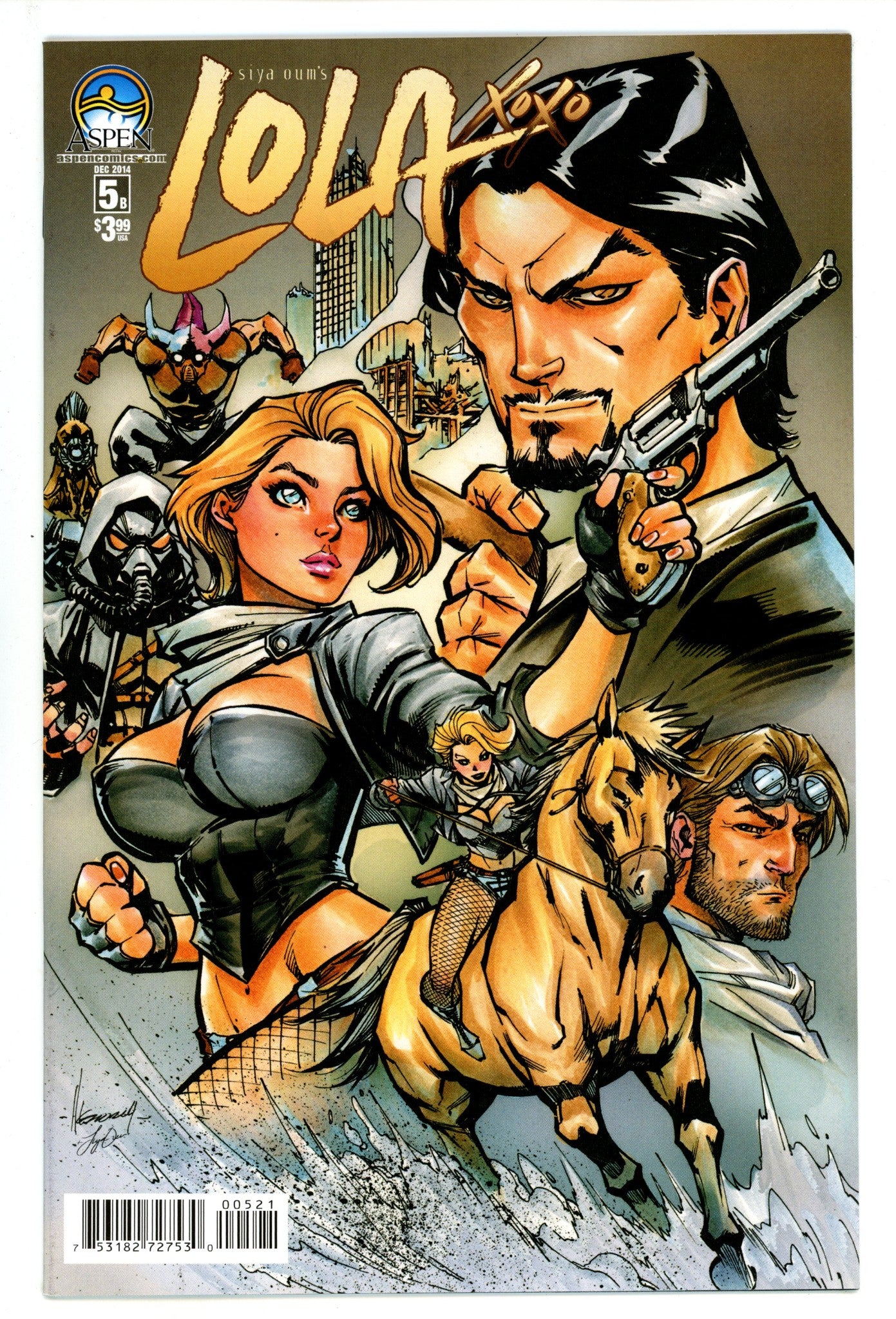 Lola XOXO Vol 1 5 High Grade (2014) Garza Variant 