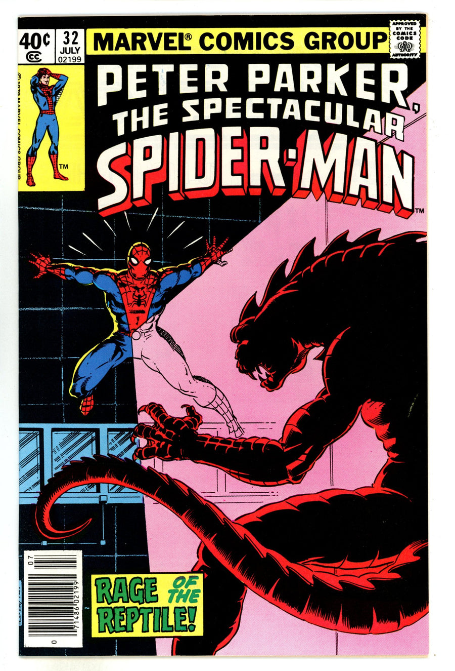 The Spectacular Spider-Man Vol 1 32  VF/NM (9.0)  (1979)  Newsstand  