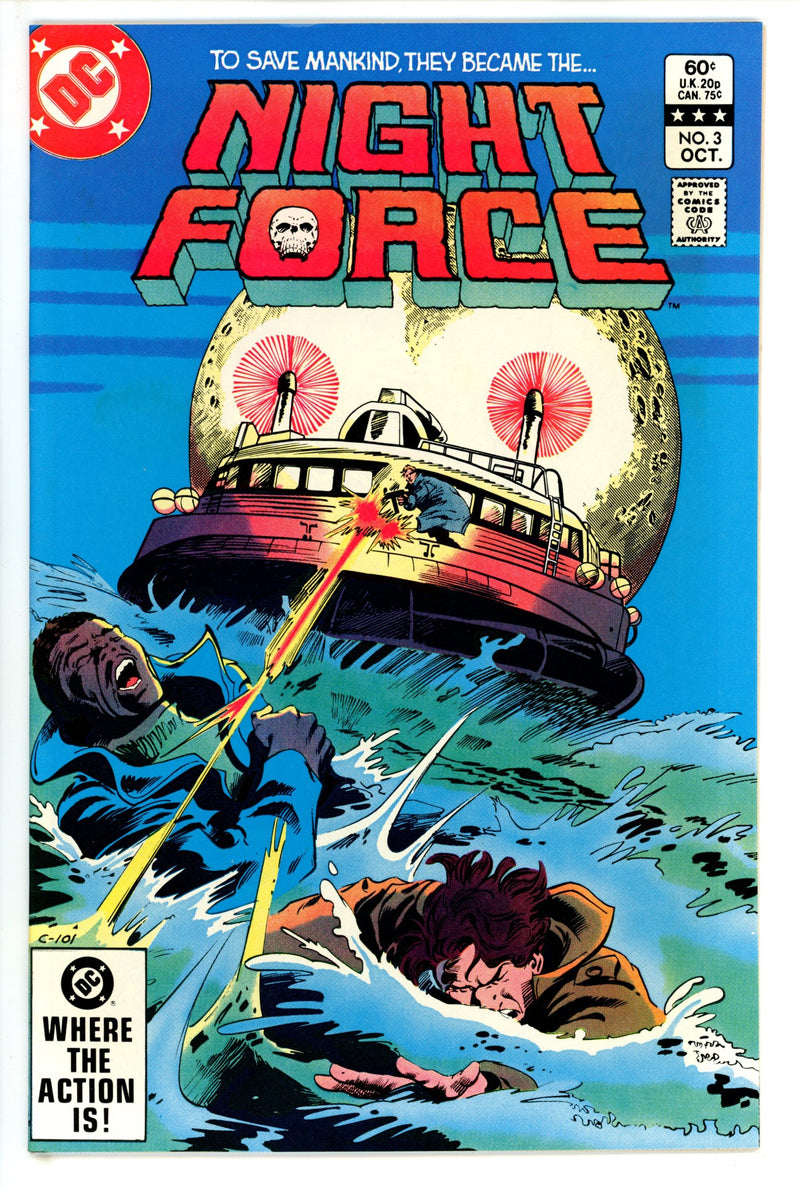 The Night Force Vol 1 3 (1982)