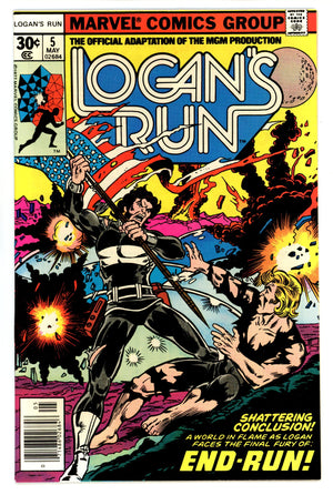 Logan's Run 5 NM- (9.2) (1977) 