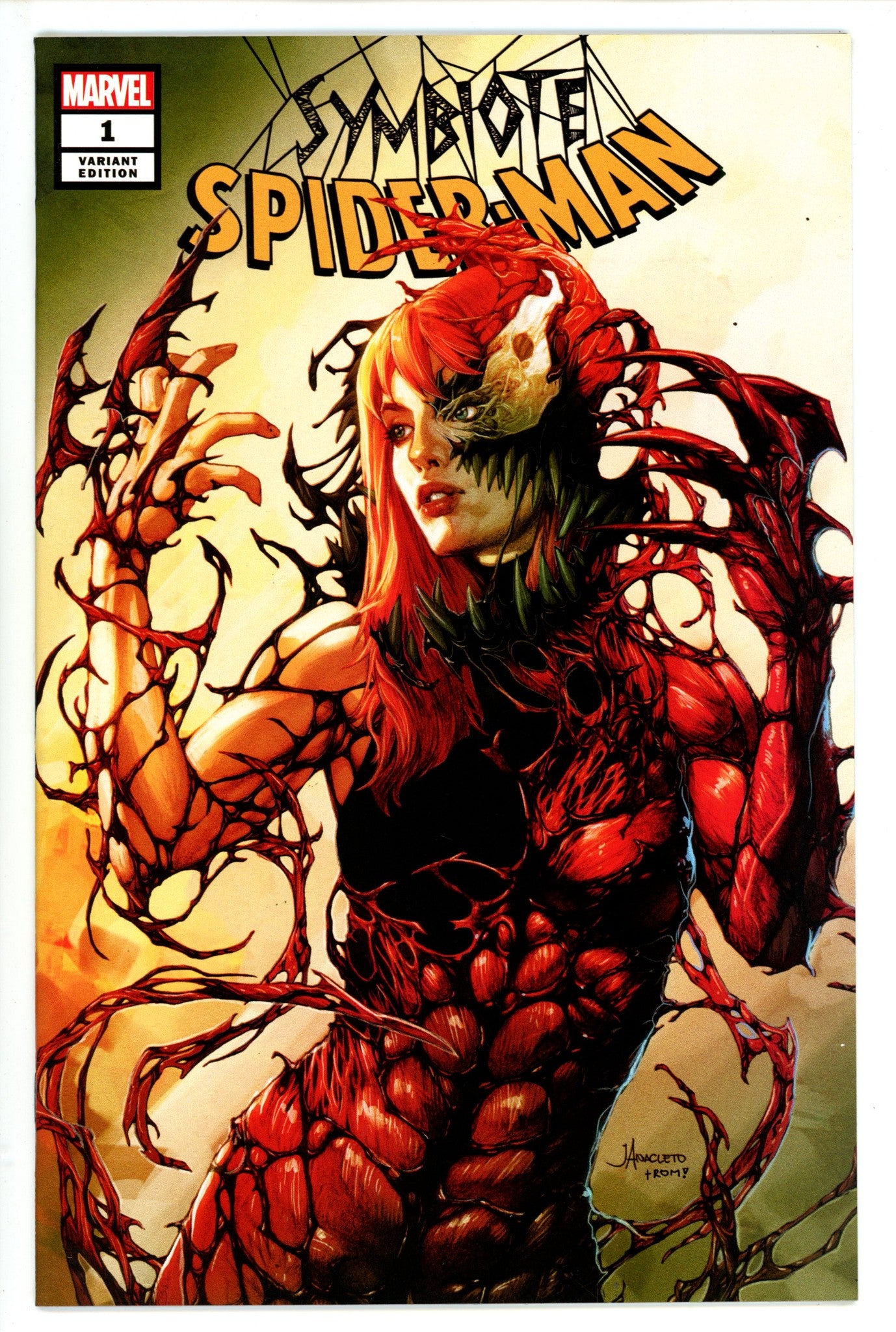 Symbiote Spider-Man 1 NM- (9.2) (2019) Anacleto Exclusive Variant 