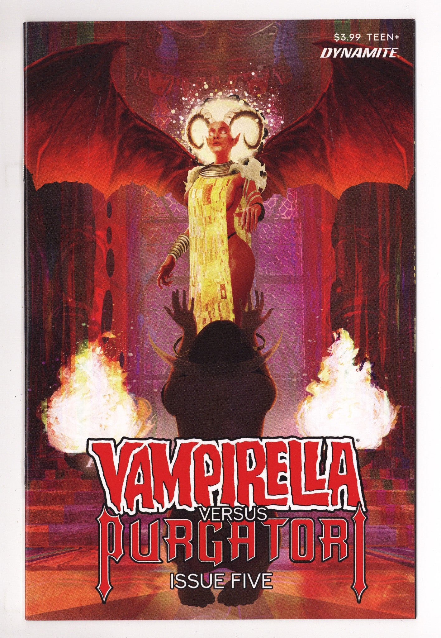 Vampirella versus Purgatori 5 High Grade (2021) Maine Variant 