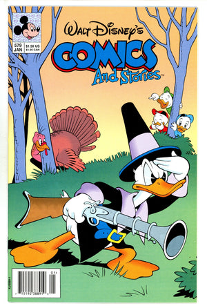 Walt Disney's Comics and Stories 579 Newsstand VF/NM (1993)