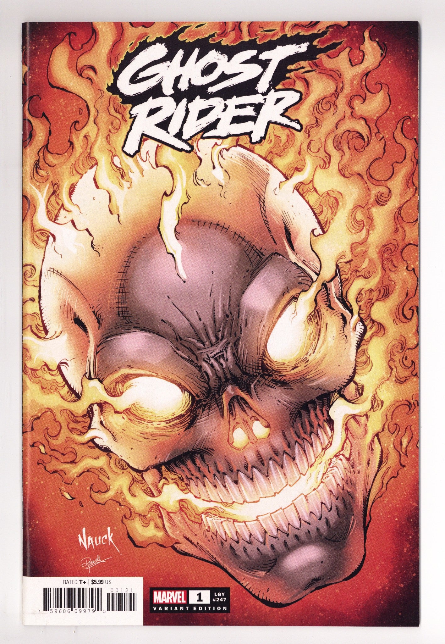 Ghost Rider Vol 9 1 (247) High Grade (2022) Nauck Variant 