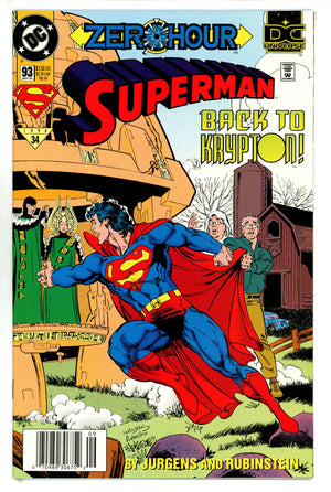 Superman Vol 2 93 Newsstand NM- (1994)